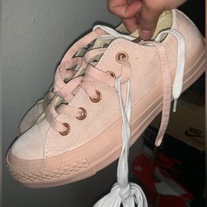 COPY - Womens rose gold converse